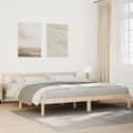 Miniatyrbilde 2 av 10: vidaXL Ekstra lang sengeramme uten madrass 180x220 cm heltre furu