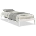 Miniatyrbilde 3 av 10: vidaXL Ekstra lang sengeramme uten madrass hvit 100x220 cm heltre furu