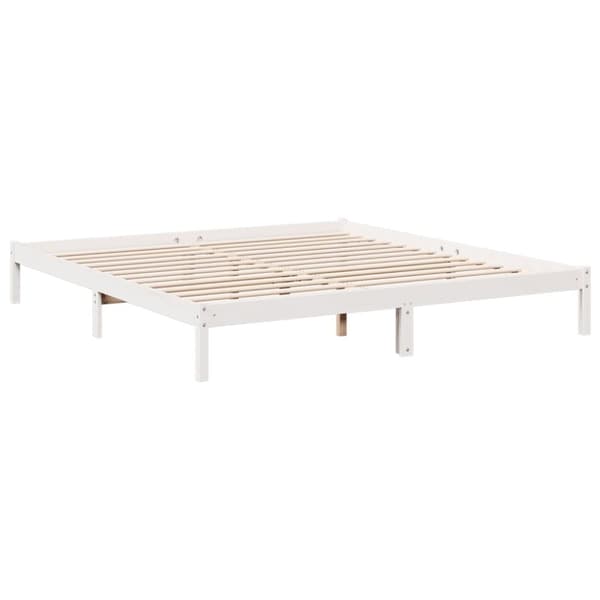 vidaXL ekstra lang sengeramme uden madras 180x220 cm massivt fyrretræ