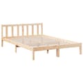 Miniatyrbilde 4 av 10: vidaXL Ekstra lang sengeramme uten madrass 140x210 cm heltre furu