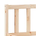 Miniatyrbilde 8 av 10: vidaXL Ekstra lang sengeramme uten madrass 140x210 cm heltre furu