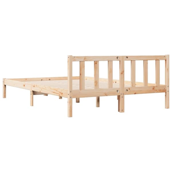 vidaXL Ekstra lang sengeramme uten madrass 160x210 cm heltre furu
