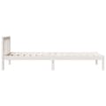 Miniatyrbilde 6 av 10: vidaXL Ekstra lang sengeramme uten madrass hvit 80x210 cm heltre furu