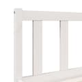 Miniatyrbilde 8 av 10: vidaXL Ekstra lang sengeramme uten madrass hvit 80x210 cm heltre furu
