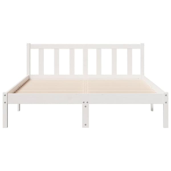 vidaXL ekstra lang sengeramme uden madras 160x210 cm massivt fyrretræ