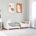 Miniatyrbilde 2 av 10: vidaXL Sengeramme uten madrass hvit 90x190 cm heltre furu