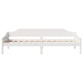 Miniatyrbilde 6 av 11: vidaXL Sengeramme uten madrass hvit 90x200 cm heltre furu