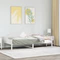 Miniatyrbilde 2 av 11: vidaXL Sengeramme uten madrass hvit 90x200 cm heltre furu