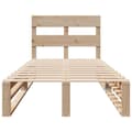 Miniatyrbilde 5 av 11: vidaXL Sengeramme uten madrass 90x190 cm heltre furu