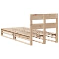 Miniatyrbilde 9 av 11: vidaXL Sengeramme uten madrass 90x190 cm heltre furu