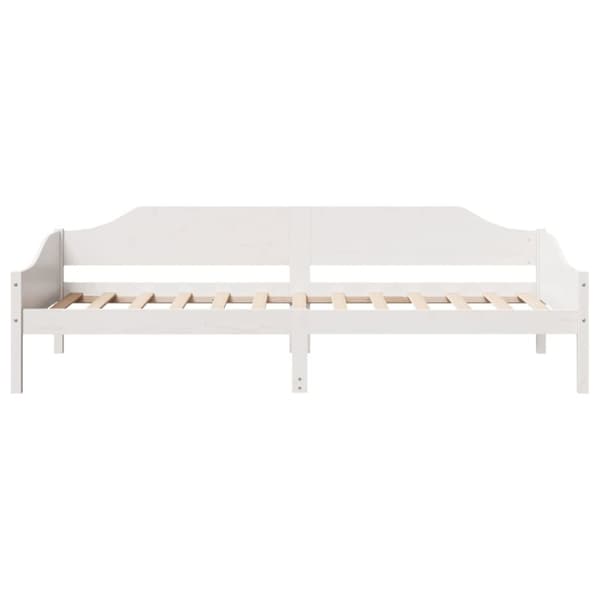 vidaXL Sengeramme uten madrass hvit 90x190 cm heltre furu
