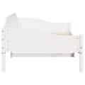 Miniatyrbilde 7 av 11: vidaXL Sengeramme uten madrass hvit 90x190 cm heltre furu