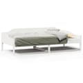 Miniatyrbilde 1 av 11: vidaXL Sengeramme uten madrass hvit 90x190 cm heltre furu
