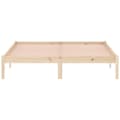 Miniatyrbilde 6 av 10: vidaXL Sengeramme uten madrass 152x203 cm heltre furu