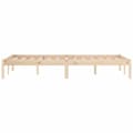 Miniatyrbilde 7 av 10: vidaXL Sengeramme uten madrass 152x203 cm heltre furu
