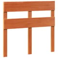 Miniatyrbilde 7 av 11: vidaXL Sengeramme uten madrass voksbrun 75x190 cm heltre furu