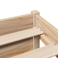 Miniatyrbilde 10 av 11: vidaXL Seng med bokhylle uten madrass 75x190 cm heltre furu