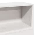 Miniatyrbilde 10 av 11: vidaXL Seng med bokhylle uten madrass hvit 90x200 cm heltre furu