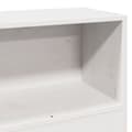 Miniatyrbilde 10 av 11: vidaXL Seng med bokhylle uten madrass hvit 90x200 cm heltre furu