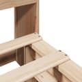 Miniatyrbilde 10 av 11: vidaXL Seng med bokhylle uten madrass 150x200 cm heltre