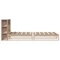 Miniatyrbilde 8 av 11: vidaXL Seng med bokhylle uten madrass 90x190 cm heltre