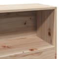 Miniatyrbilde 11 av 11: vidaXL Seng med bokhylle uten madrass 90x190 cm heltre