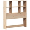 Miniatyrbilde 7 av 11: vidaXL Seng med bokhylle uten madrass 90x190 cm heltre
