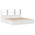 Miniatyrbilde 4 av 11: vidaXL Sengeramme uten madrass hvit 180x200 cm heltre furu