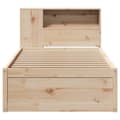 Miniatyrbilde 5 av 11: vidaXL Sengeramme uten madrass 90x190 cm heltre furu