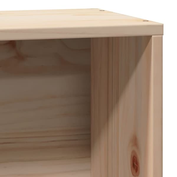 vidaXL Sengeramme uten madrass 90x190 cm heltre furu