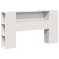 Miniatyrbilde 9 av 11: vidaXL Sengeramme uten madrass hvit 120x200 cm heltre furu