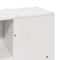 Miniatyrbilde 11 av 11: vidaXL Sengeramme uten madrass hvit 140x190 cm heltre furu