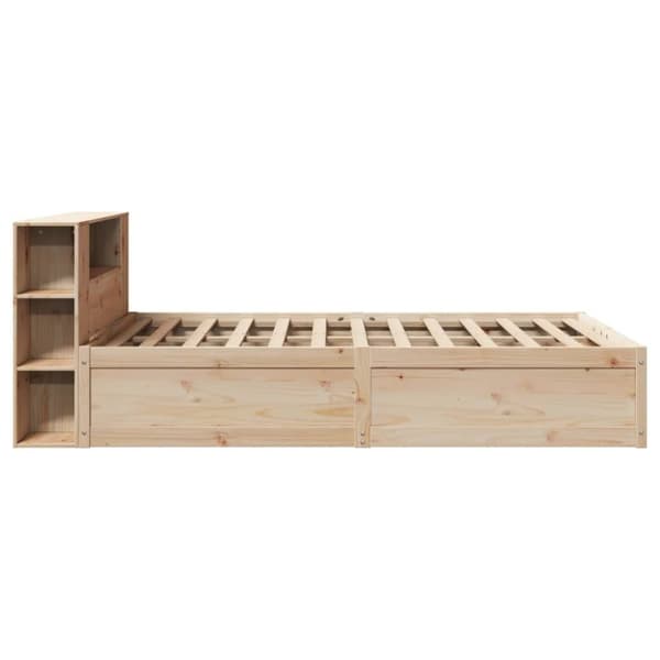vidaXL Sengeramme uten madrass 120x190 cm heltre furu