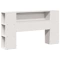 Miniatyrbilde 9 av 11: vidaXL Sengeramme uten madrass hvit 120x190 cm heltre furu