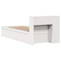 Miniatyrbilde 8 av 11: vidaXL Sengeramme uten madrass hvit 90x200 cm heltre furu
