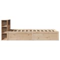 Miniatyrbilde 7 av 11: vidaXL Sengeramme uten madrass 90x200 cm heltre furu