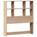 Miniatyrbilde 8 av 11: vidaXL Seng med bokhylle uten madrass 90x200 cm heltre furu