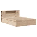 Miniatyrbilde 4 av 11: vidaXL Sengeramme uten madrass 150x200 cm heltre furu