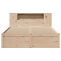 Miniatyrbilde 5 av 11: vidaXL Sengeramme uten madrass 150x200 cm heltre furu