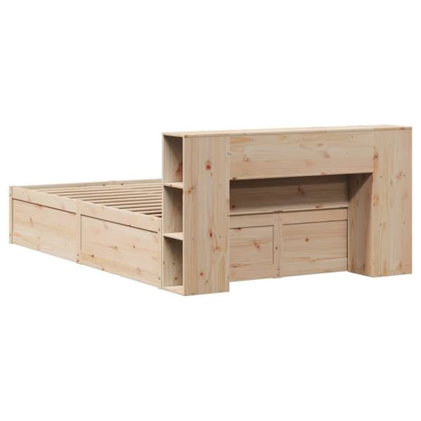 vidaXL Sengeramme uten madrass 150x200 cm heltre furu