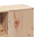 Miniatyrbilde 11 av 11: vidaXL Sengeramme uten madrass 150x200 cm heltre furu