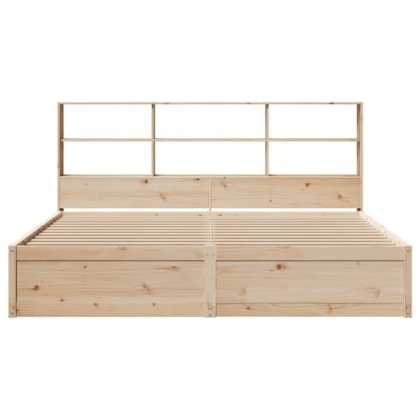 vidaXL sengeramme uden madras 180x200 cm massivt fyrretræ