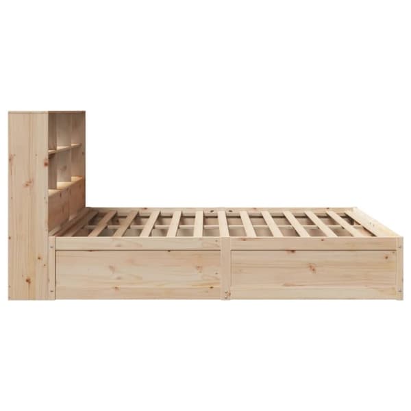 vidaXL sengeramme uden madras 180x200 cm massivt fyrretræ