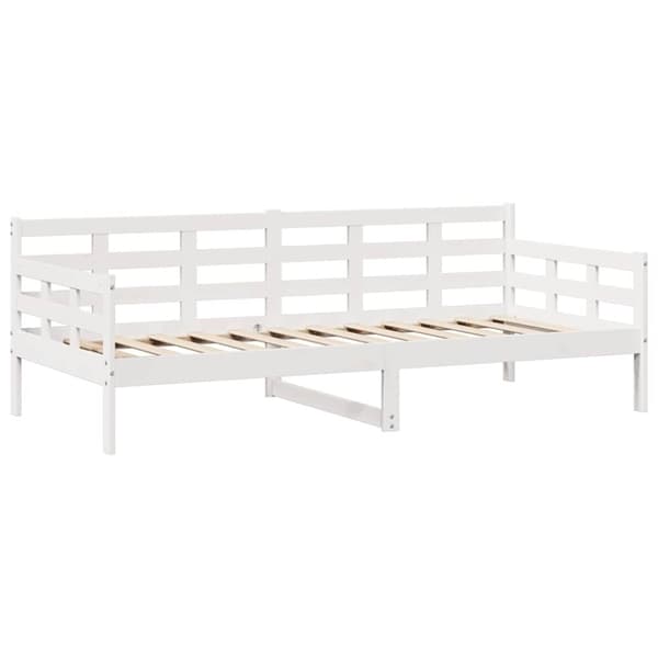 vidaXL Vuodesohva laatikoilla valkoinen 80x200 cm täysi mänty