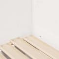 Miniatyrbillede 10 af 11: vidaXL daybed med udtræk og skuffer uden madras 90x190 cm hvid