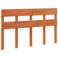 Miniatyrbilde 6 av 11: vidaXL Sengeramme uten madrass voksbrun 120x200 cm heltre furu