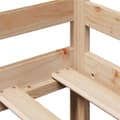 Miniatyrbilde 11 av 11: vidaXL Dagseng med skuffer 90x200 cm heltre furu
