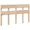 Miniatyrbilde 6 av 11: vidaXL Sengeramme uten madrass 140x200 cm heltre furu