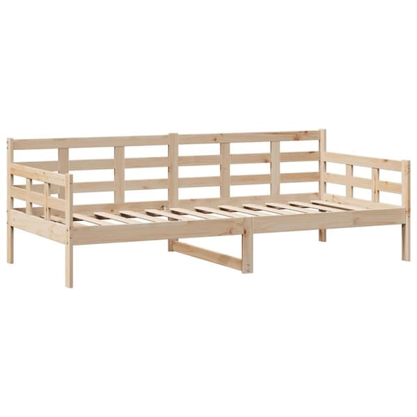 vidaXL Vuodesohva laatikoilla 90x190 cm täysi mänty