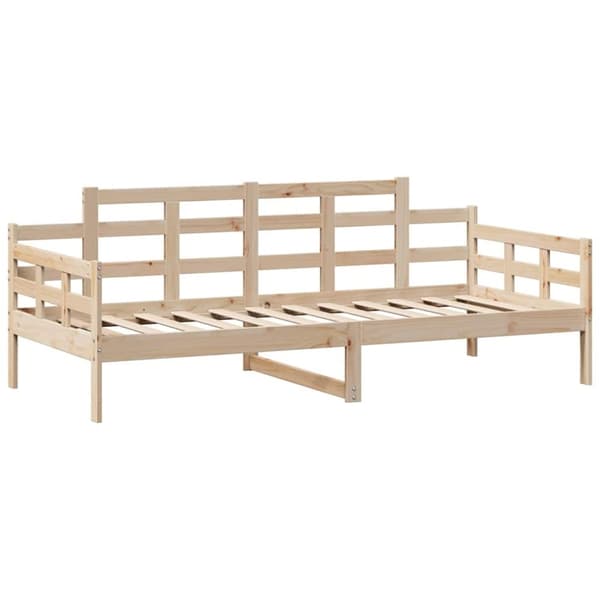 vidaXL Vuodesohva laatikoilla 90x190 cm täysi mänty